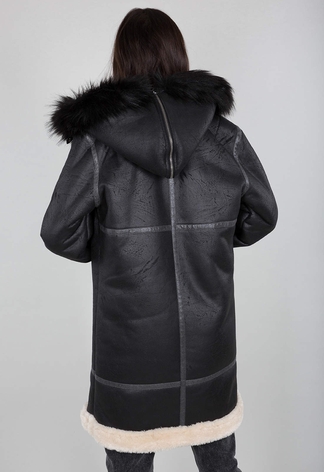 Alpha Industries Damen Mantel B3FL Coat Winterjacke Parka ...