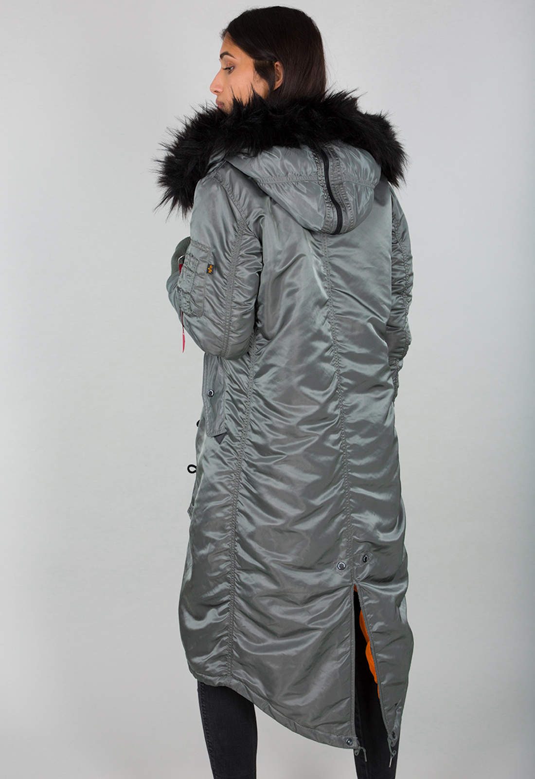 Alpha Industries Damen Mantel B3FL Coat Winterjacke Parka ...