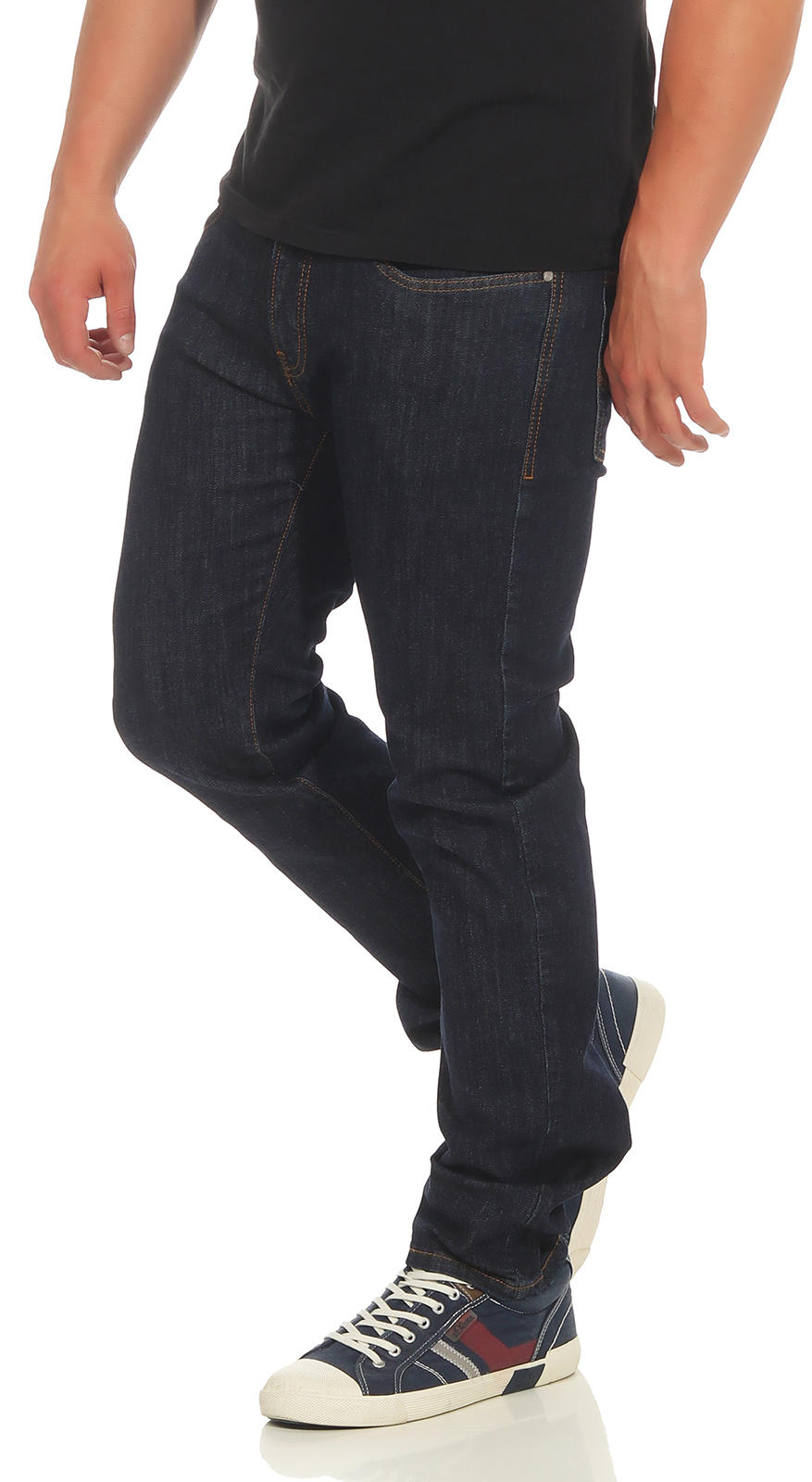 Pierre Cardin Mens Jeans Lyon Trousers Tapered future Flex Super ...