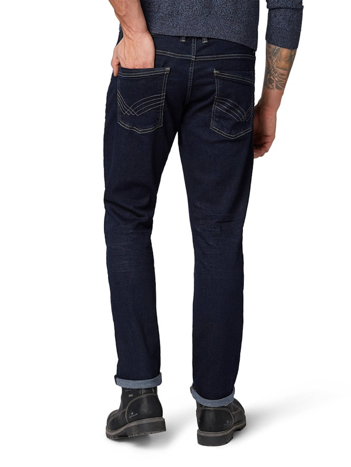 TOM TAILOR Herren Josh Regular Slim Jeans Denim Stretch ...