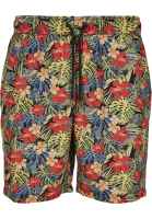 Urban Classics Herren Shorts Kurze Hose Bermuda Pattern Resort Shorts