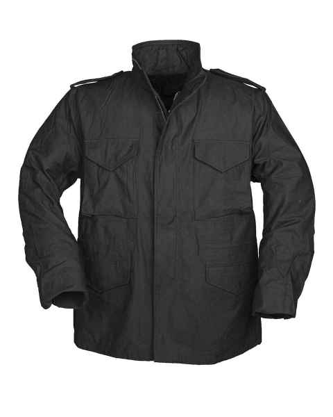 Teesar US FELDJACKE M65 NYCO TEESAR SCHWARZ Outdoorjacke Jacke